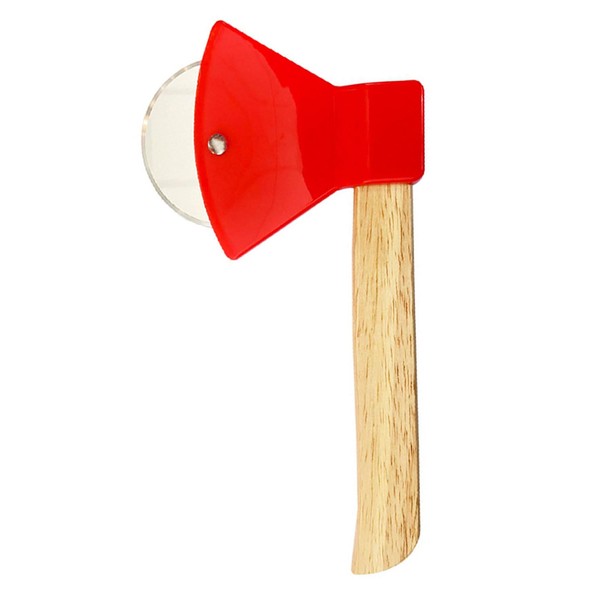 AORHOFJ 1 Piece Axe Shaped Pizza Cutter, Pizza Roller, Pizza