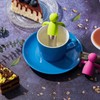 Hicarer 4 Pieces Tea Infuser for Loose Tea Cute Fine