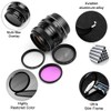 Fotover 67mm Universal UV CPL FLD Filter Kit UV Protection