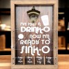Sign Of The Times Drinko Plinko Ready To Sinko Wall