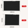 Center Console Roller Blind Cover Cup Holder Roller Zipper Center