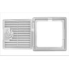 Inspection Flap with Ventilation Grille, Inspection Door, Access Door, Ventilation