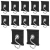 Katyjun Pack of 12 Piping Hooks for Piping Rail, RV
