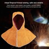 Breathable Cowhide Welding Shawl Hat Anti Spatter Heat Insulation Electric