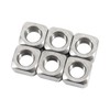 M5 Square Nut 304 Stainless Steel Thread Cutter (Pack of