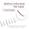 NAGARAKU Spike Eyelash Extensions, Self-Planting, Individual Artificial Eyelashes, Wispy Manga,