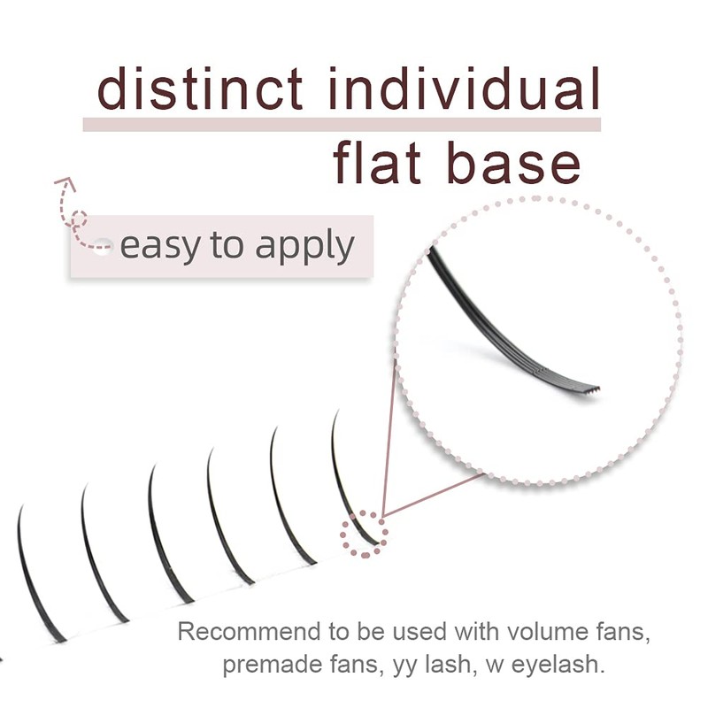 NAGARAKU Spike Eyelash Extensions, Self-Planting, Individual Artificial Eyelashes, Wispy Manga,