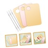 minkissy Pack Makeup Palette Set Mixing Plate Tray Blending Spatula