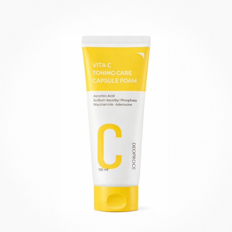 Deoproce Vita C Toning Care Capsule Foam 150ml / 디오프러스
