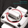 GZGXKJ Bathroom Latch Rotate Bolt Gate Latch Door Lock, Additional