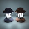 Retro Rechargeable Camping Lantern Infinite Dimming 3 Level Color Temperature