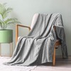 Exclusivo Mezcla Large Flannel Fleece Throw Blanket, 127x178 CM Sofa