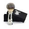Synthetic Hair Shaving Brush Stainless Steel Handle with Classical Box