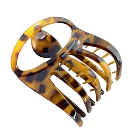 Parcelona - Pinza para el pelo con forma de pata ovalada (7,62 cm)