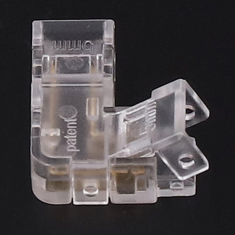 8Pcs 2 Pin 5mm COB LED Strip Light Connectors L