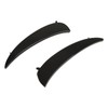 Gloss Black Front Bumper Fog Grille Air Vent Trims Replacement