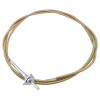 Dennis Carpenter Ind Hood Pull Cable and Housing 1941-48 Ford