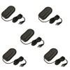 Amertac-Westek 6089B Black Plug-In Foot Control Lamp Dimmer
