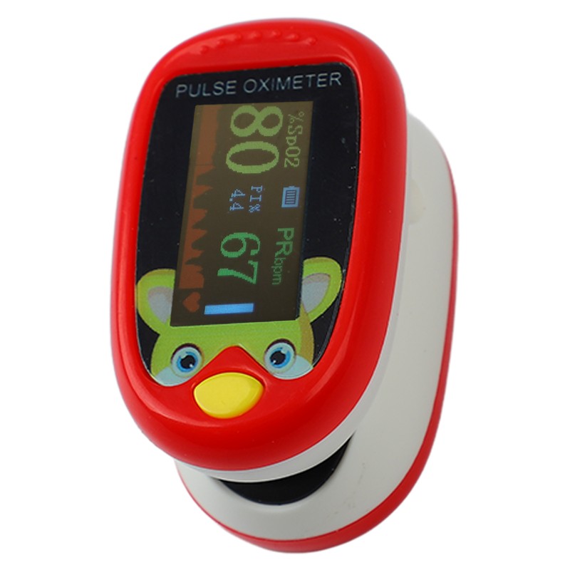 Fingertip Clip Oximeter 6 Modes Automatic USB Charging LED Blood