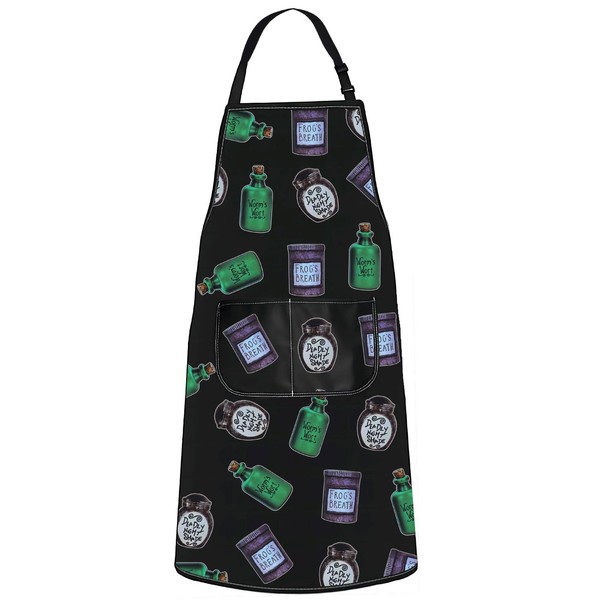G2TUP Nightmare Sally's Potion Kitchen Apron Sally's Potion Jars Gifts