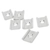 6PCS Aluminum Kayak Adapter Anodized Tight Connection Track Adapter Plates