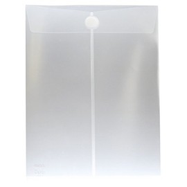 Exxo by HFP Document Pouch with Flap with Zip A4 10 Pockets 240 x 335 mm 240 mm x 335 mm Natural Transparent