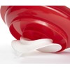 pekokavo Spill Proof 9.2" Scoop Plate with Non-Skid Suction Base,