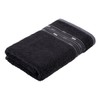 frottana Magic Shower Towel, made of 100% cotton, Graphite, 67