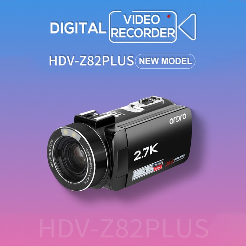 2.7K 24MP Digital Camera 10X Optical Zoom Video Camera Camcorder