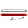 Partsam Waterproof 17" Inch High Power 40 LED Red Utility