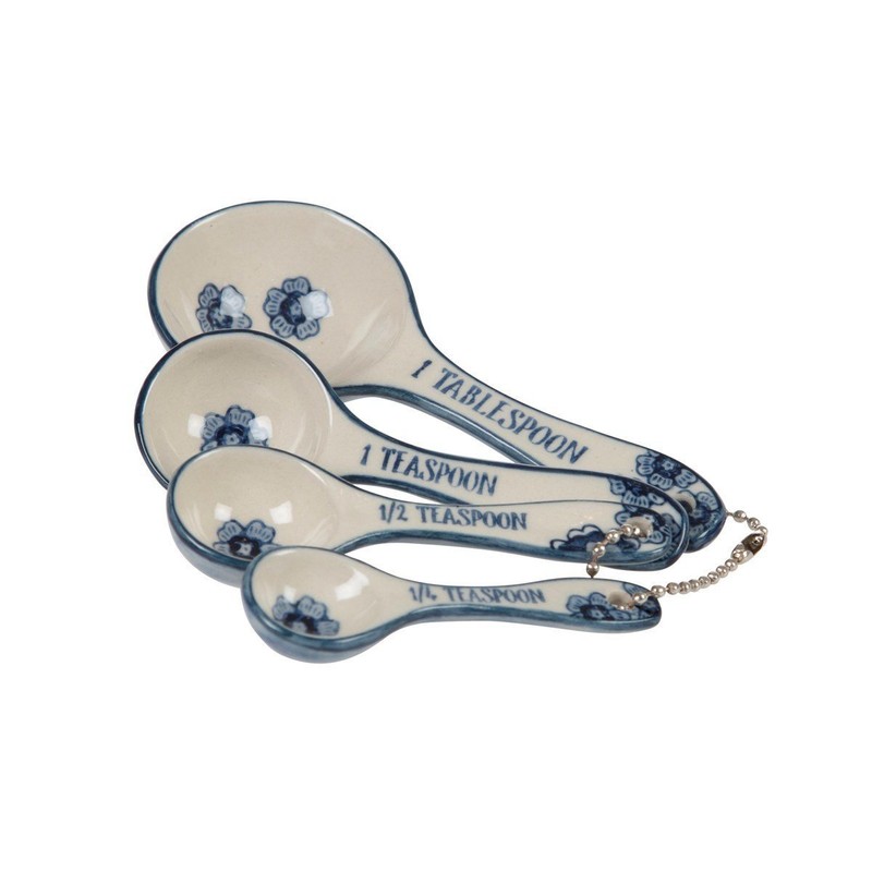 Sass & Belle Blue Willow Floral Measuring Spoons