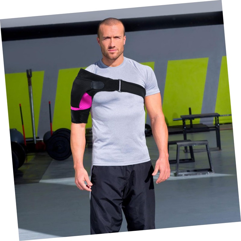 IWOWHERO Shoulder Support Strap Compression Sleeves Exercise Shoulder Protect Brace
