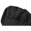 Deluxe Duffel Bag w/Zipper, Black - 50"X18"X18"
