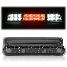 LQI LED 3rd Third Brake Light Compatible with Ford F150 Lobo 2004-2008, Fit Explorer Sport Trac 2007-2010, Fit Lincoln Mark LT 2006-2008,High Mount Rear Stop Light Cargo Lamp, Smoky Lens Black Housing