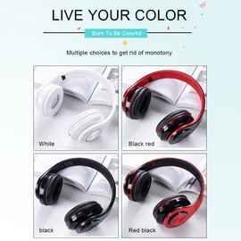B39 RGB Luminous Wireless BT 5.0 Gaming Headset Stereo Headphone Foldable Earphone Headphone Mic