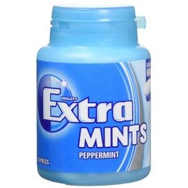 Wrigley Extra Peppermint Sugarfree Mints, 77 g, 70-Piece, Pack of 6