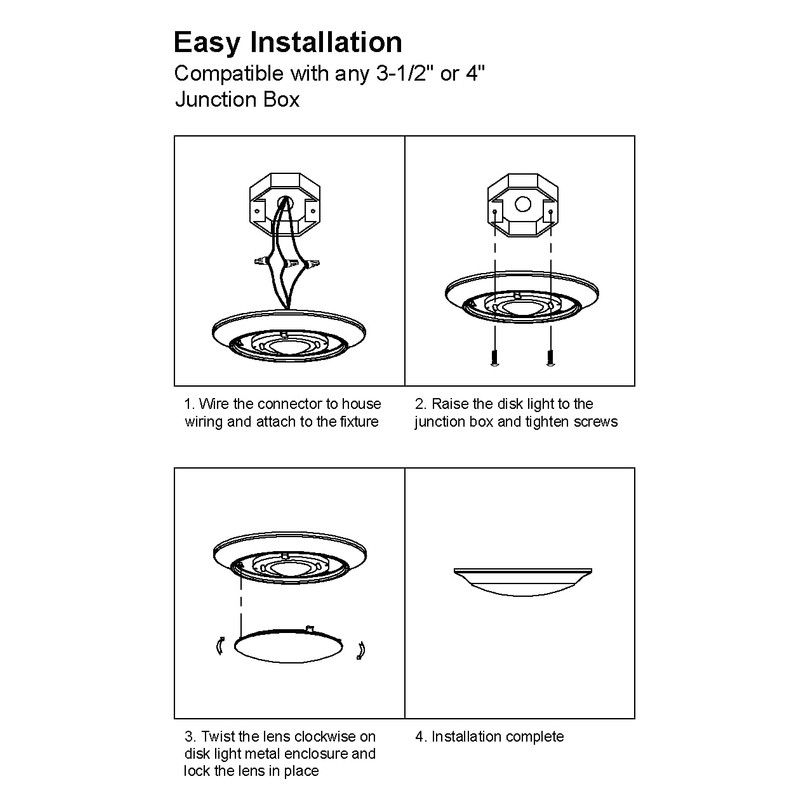 7.5-inch Flush Mount Ceiling Downlight 8 Pack, 15W LED Dimmable