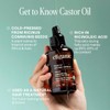 Cliganic Organic Castor Oil, 100% Pure (2oz Glass Bottle with