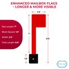Easiest No Tools Needed Sturdy Mailbox Flag Replacement, Mail Flag,