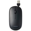 Elecom Slint M-TM10UBBK Wired Mouse, Silent, Slim and Portable, 3