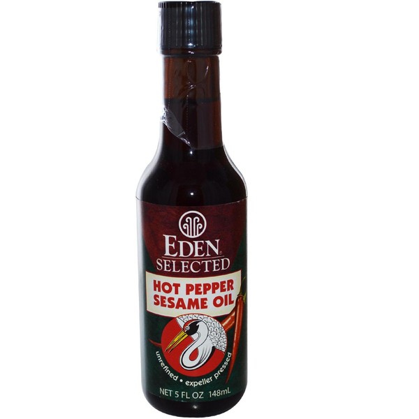 Eden Foods Sesame Oil, Hot Pepper, 5-Ounce