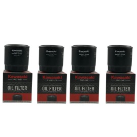 Kawasaki 4 Pack OEM Kawasaki Oil Filter 49065-0734 (replaces 49065-7010 /49065-0724 )
