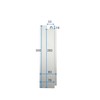 HGW Side Wall Lock with Stop - 300 mm Left
