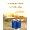 Zinc Alloy Grinder, Halbur Grinder Versatile 63 mm Spice Mill