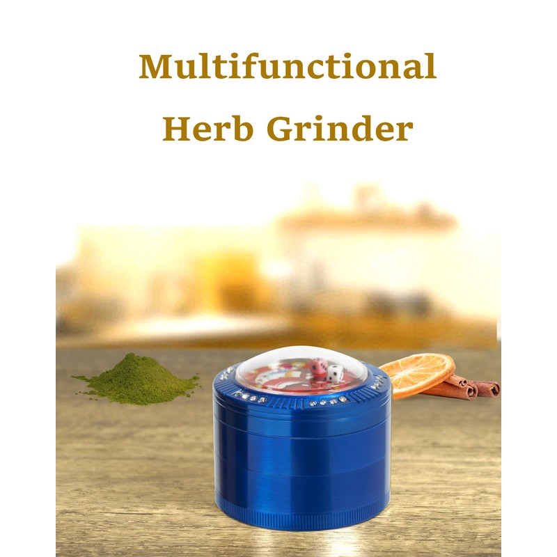Zinc Alloy Grinder, Halbur Grinder Versatile 63 mm Spice Mill