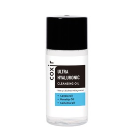 coxir ULTRA HYALURONIC CLEANSING OIL Mini Travel Size l Gentle Korean Facial Cleanser, Blackhead, Makeup Removal with Hyaluronic Acid, Plant-based oils, No Mineral Oil [0.67 Fl.oz(pack of 1)]