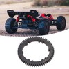 RC Gearbox Gear Black Smooth Rolling Increase Speed 57T Steel