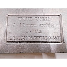 Do-It 98005 Do-It 3.8" Wave Worm Soft Bait Mold Free Shipping