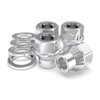 White Knight 7809-14 Chrome M14 x 1.50 Open End ET