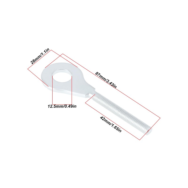 Briny River Motorcycle Chain Adjuster Tensioner Kit Compatible with Honda